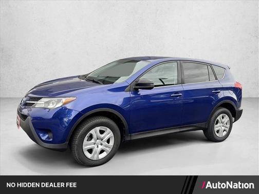 Blue Crush Metallic 2015 Toyota RAV4 LE