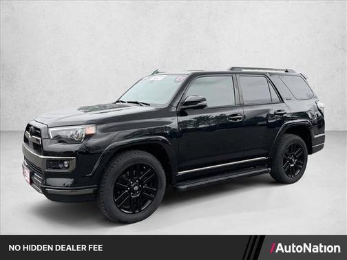 Midnight Black Metallic 2021 Toyota 4Runner Nightshade Special Edition