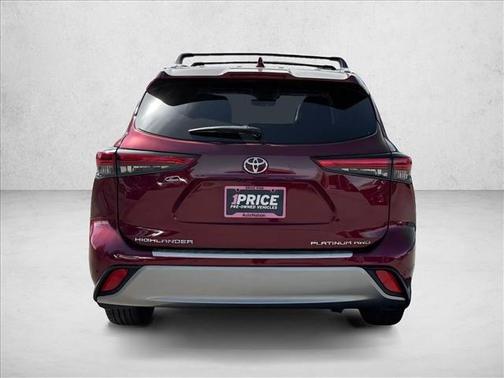 Ruby Flare Pearl 2022 Toyota Highlander Platinum