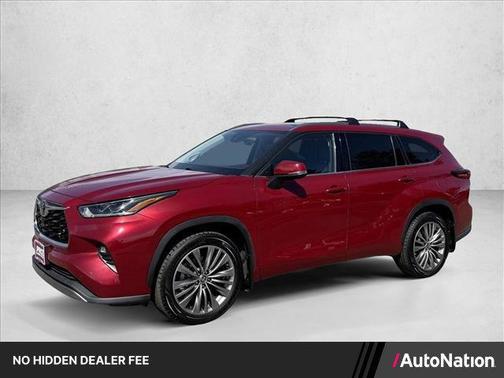 Ruby Flare Pearl 2022 Toyota Highlander Platinum