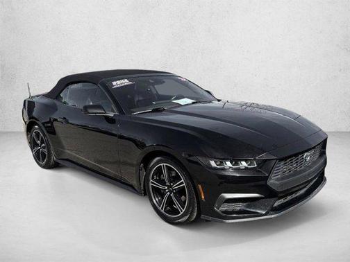 Shadow Black 2024 Ford Mustang EcoBoost Premium