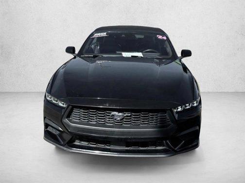 Shadow Black 2024 Ford Mustang EcoBoost Premium
