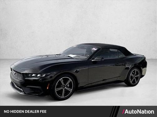 Shadow Black 2024 Ford Mustang EcoBoost Premium