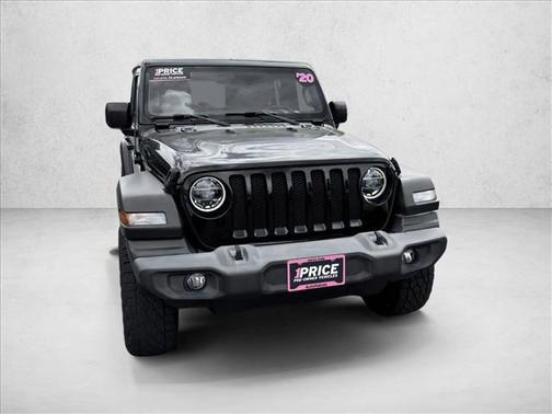 Black Clearcoat 2020 Jeep Wrangler Unlimited Sport