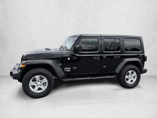 Black Clearcoat 2020 Jeep Wrangler Unlimited Sport