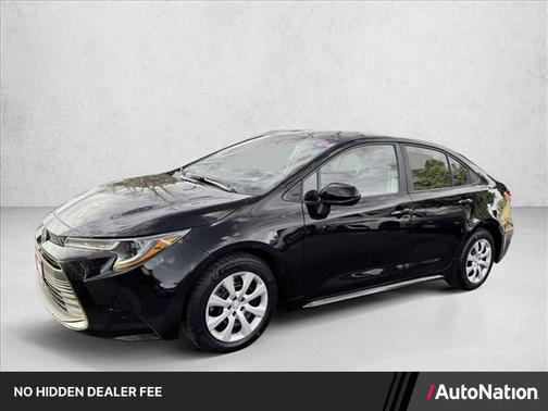 Midnight Black Metallic 2024 Toyota Corolla LE
