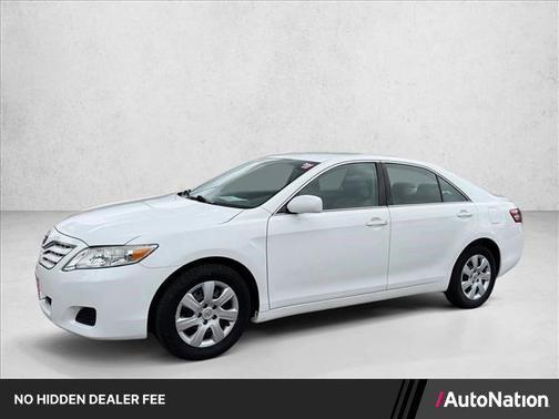 Super White 2011 Toyota Camry LE