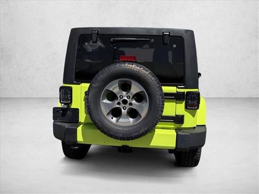 Hypergreen Clearcoat 2017 Jeep Wrangler Unlimited Sahara