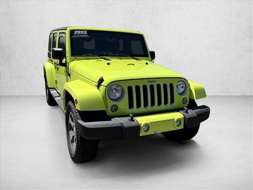 Hypergreen Clearcoat 2017 Jeep Wrangler Unlimited Sahara