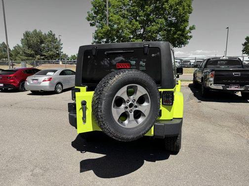 Hypergreen Clearcoat 2017 Jeep Wrangler Unlimited Sahara