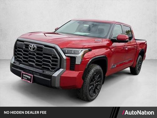 Supersonic Red 2026 Toyota Tundra Hybrid Platinum