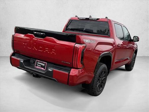 Supersonic Red 2026 Toyota Tundra Hybrid Platinum
