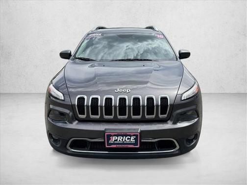 Granite Crystal Metallic Clearcoat 2018 Jeep Cherokee Limited