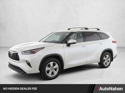 Blizzard Pearl 2021 Toyota Highlander LE