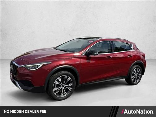 Magnetic Red 2019 INFINITI QX30 LUXE