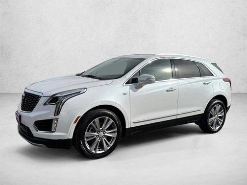 Crystal White Tricoat 2024 Cadillac XT5 Premium Luxury