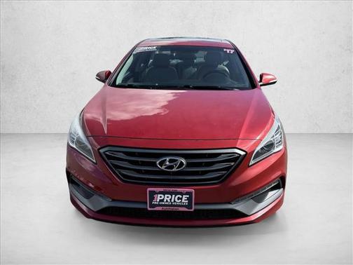 Scarlet Red 2017 Hyundai SONATA Sport