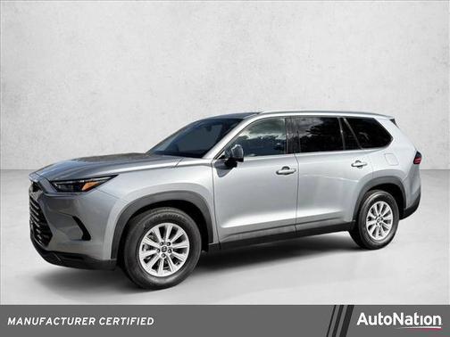 Celestial Silver Metallic 2025 Toyota Grand Highlander XLE