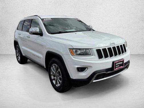 Bright White Clearcoat 2015 Jeep Grand Cherokee Limited
