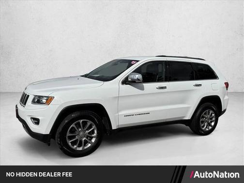 Bright White Clearcoat 2015 Jeep Grand Cherokee Limited