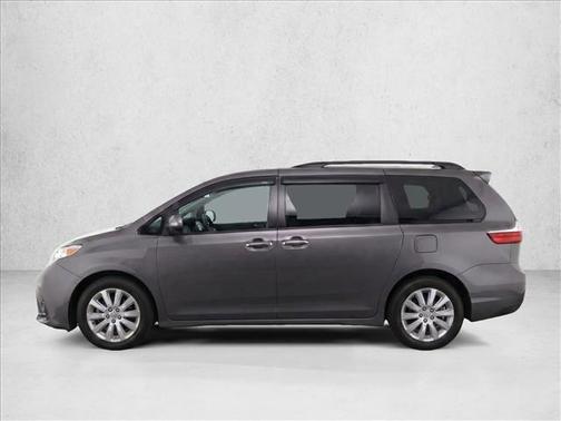 Predawn Gray Mica 2015 Toyota Sienna Limited Premium