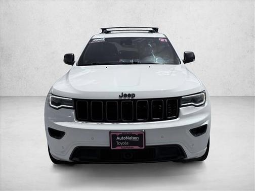 Bright White Clearcoat 2021 Jeep Grand Cherokee 80th Anniversary 4x4