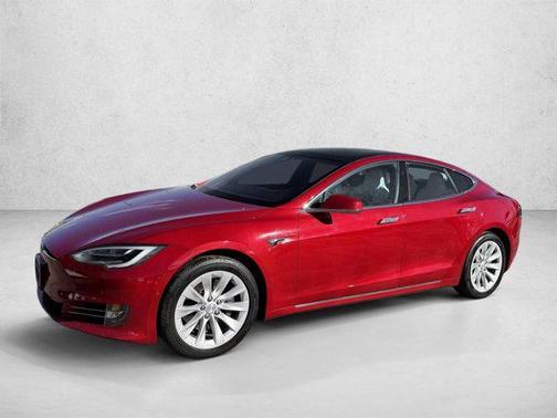 Red Multi-Coat 2019 Tesla Model S 75D