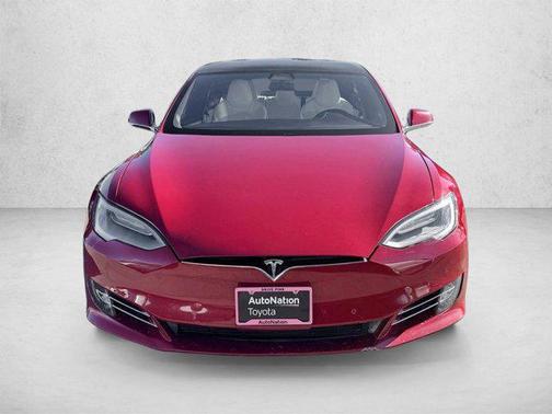 Red Multi-Coat 2019 Tesla Model S 75D