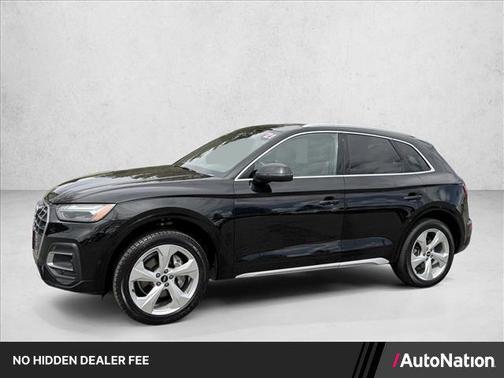 Mythos Black Metallic 2021 Audi Q5 45 Prestige