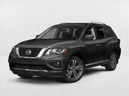 Gun Metallic 2017 Nissan Pathfinder Platinum