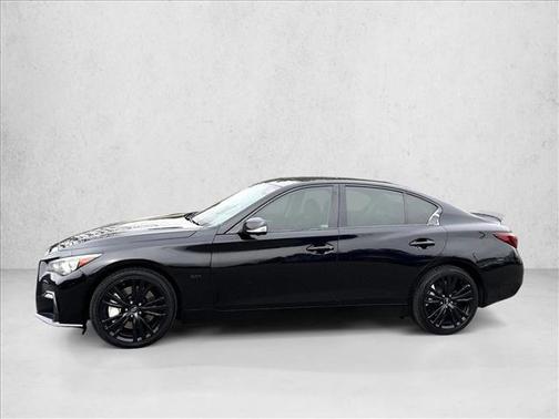 Black Obsidian 2018 INFINITI Q50 3.0t Sport