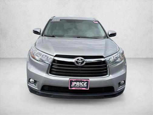 Silver Sky Metallic 2014 Toyota Highlander Limited
