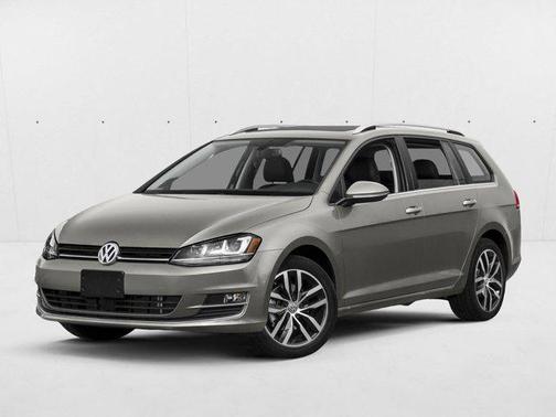 Tungsten Silver Metallic 2015 Volkswagen Golf SportWagen TDI S 4-Door
