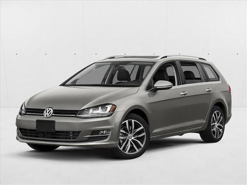 Tungsten Silver Metallic 2015 Volkswagen Golf SportWagen TDI S 4-Door