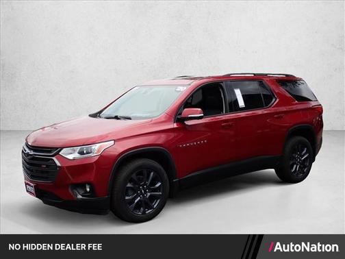Cajun Red Tintcoat 2020 Chevrolet Traverse RS