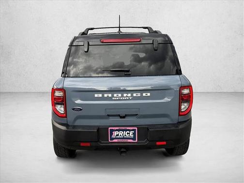 Azure Gray Metallic Tri-Coat 2024 Ford Bronco Sport Badlands
