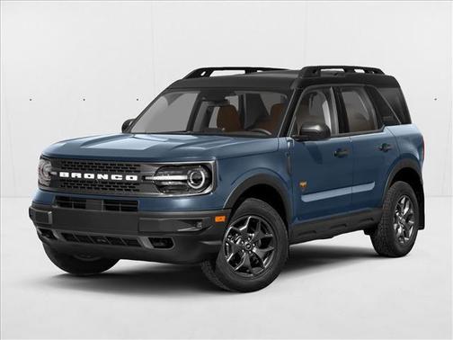 Azure Gray Metallic Tri-Coat 2024 Ford Bronco Sport Badlands