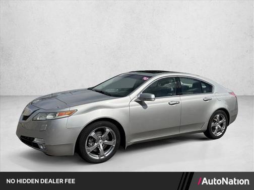 Palladium Metallic 2010 Acura TL Technology