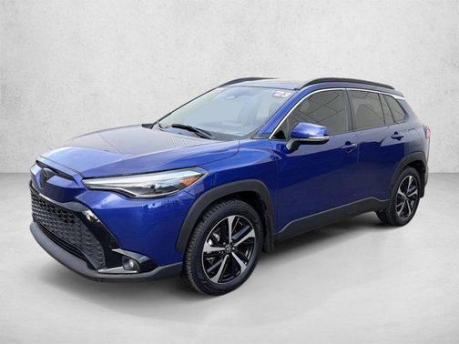 Blue Crush Metallic 2023 Toyota Corolla Hybrid SE