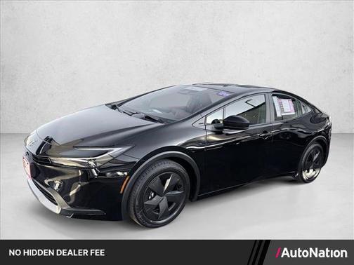 Midnight Black Metallic 2026 Toyota Prius Plug-In Hybrid SE