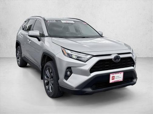 Silver Sky Metallic 2024 Toyota RAV4 Hybrid XLE Premium