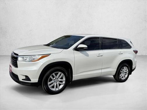 Blizzard Pearl 2014 Toyota Highlander LE