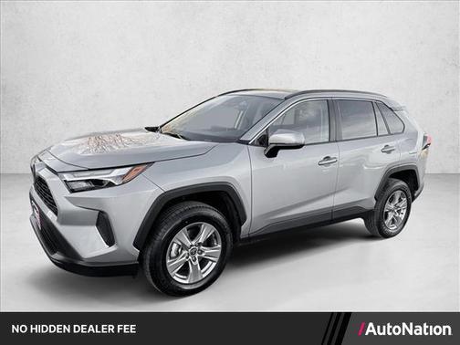 Silver/Gray 2025 Toyota RAV4 XLE