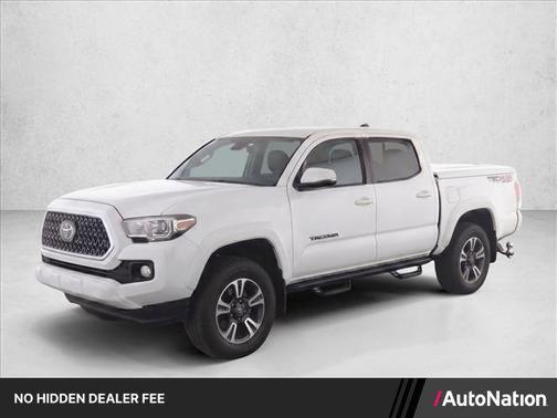 Super White 2019 Toyota Tacoma TRD Sport