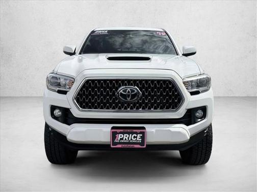 Super White 2019 Toyota Tacoma TRD Sport