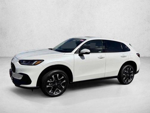 Platinum White Pearl 2026 Honda HR-V EX-L