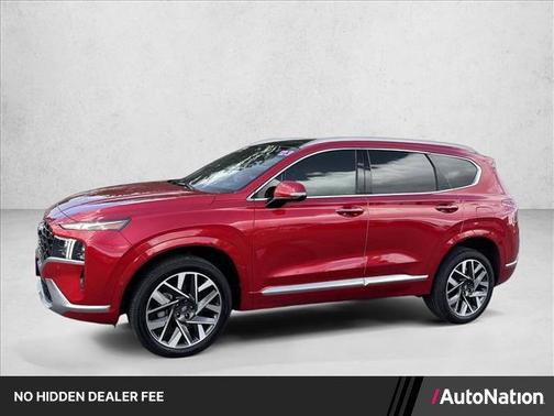 Calypso Red 2023 Hyundai SANTA FE Calligraphy
