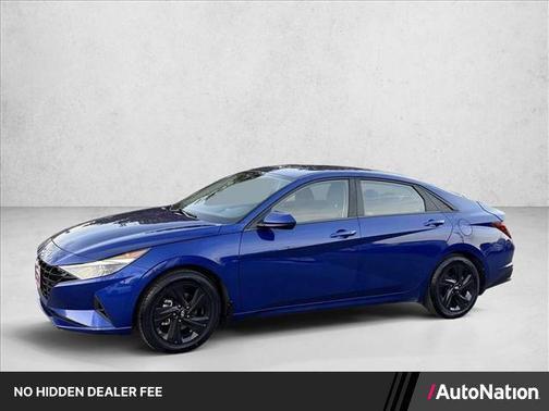 Intense Blue 2022 Hyundai ELANTRA SEL