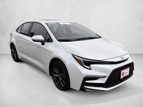Wind Chill Pearl 2025 Toyota Corolla SE