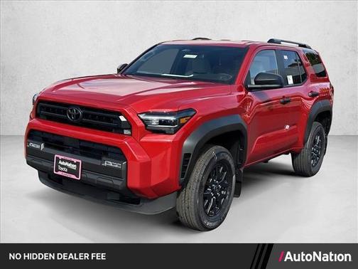 Supersonic Red 2025 Toyota 4Runner SR5